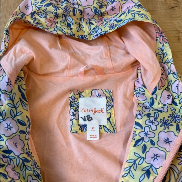 Floral Hooded Spring Jacket - Picture 3 of 3